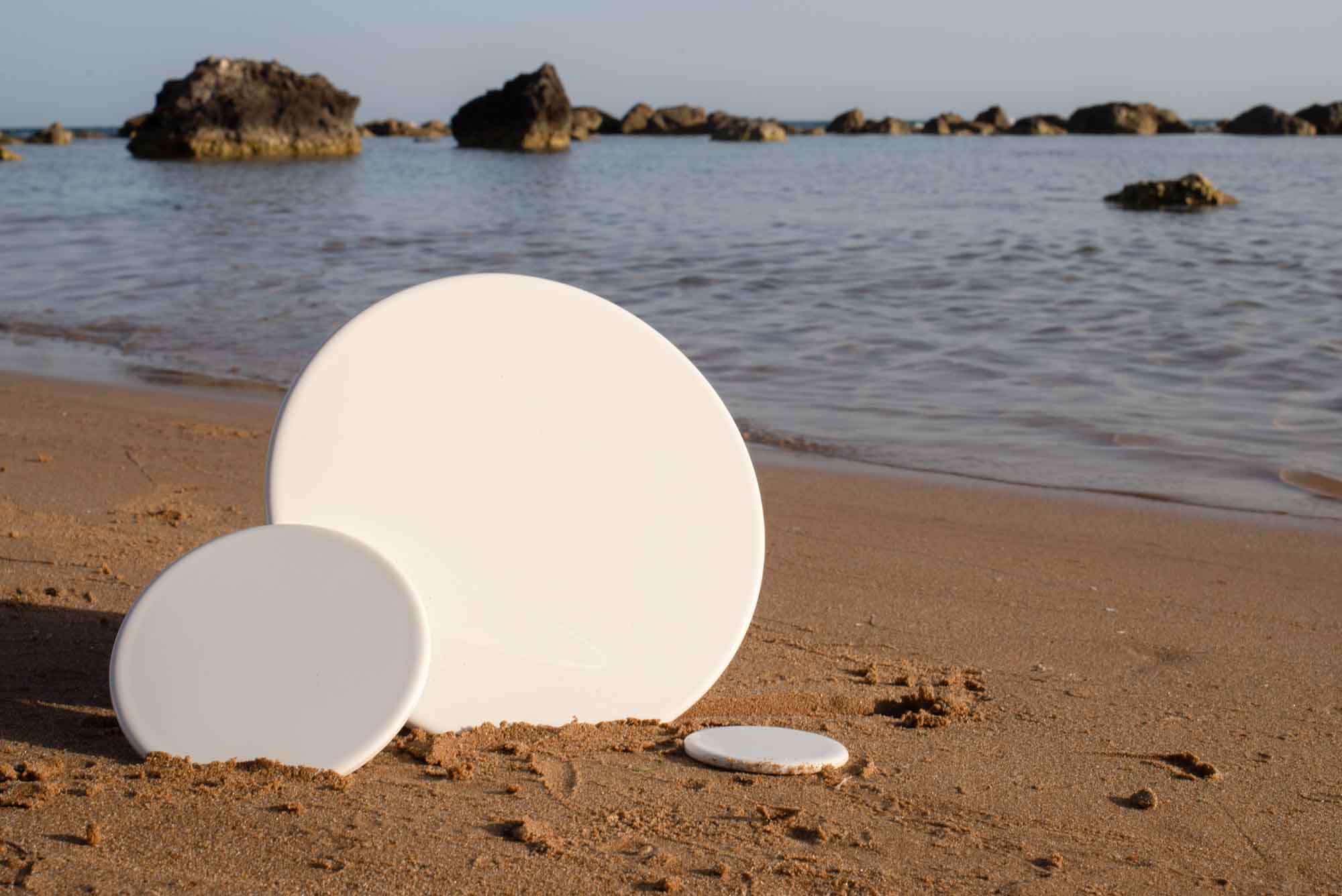 placche per foto ceramica tonde