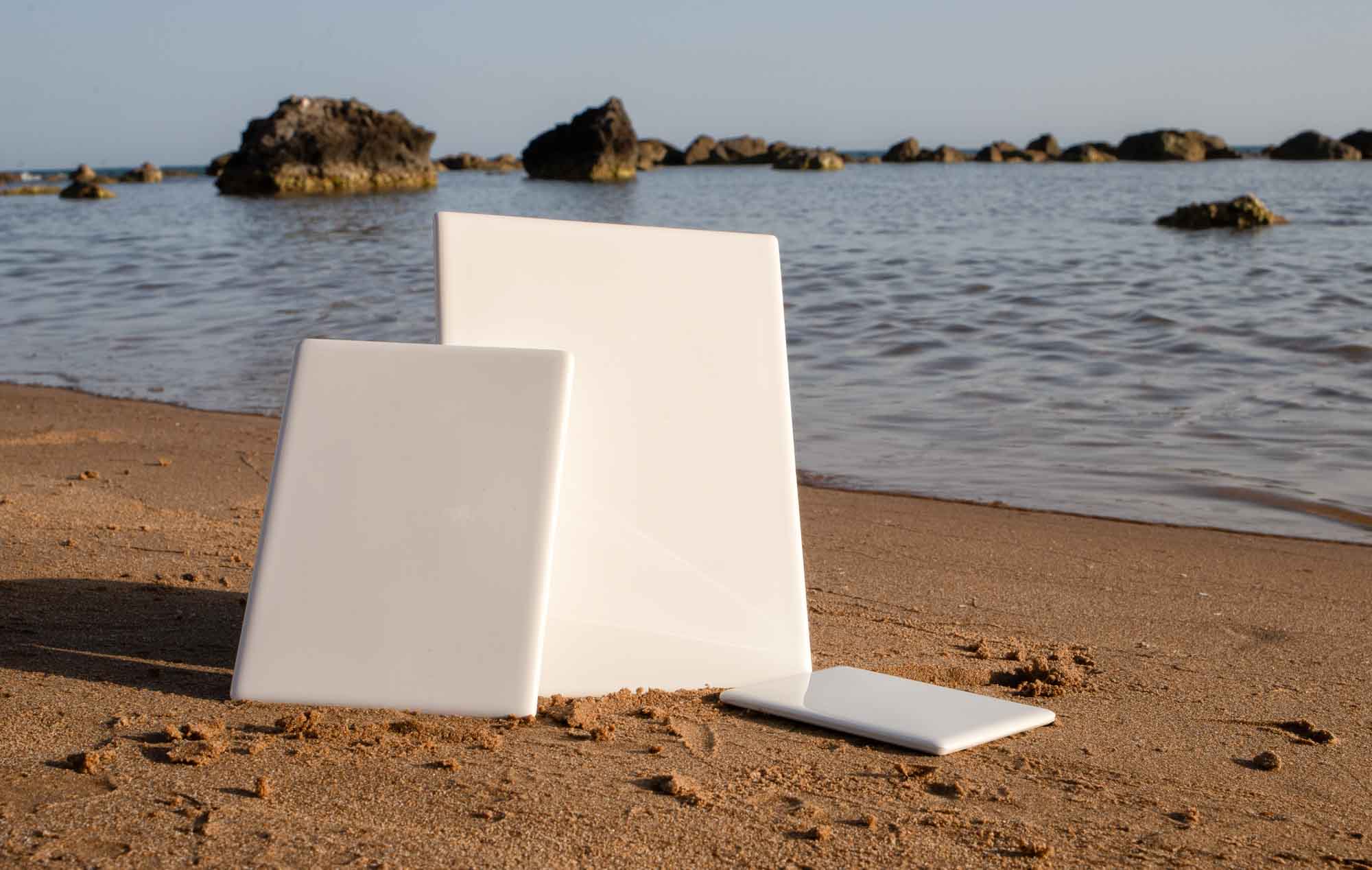 placche per foto ceramica rettangolari