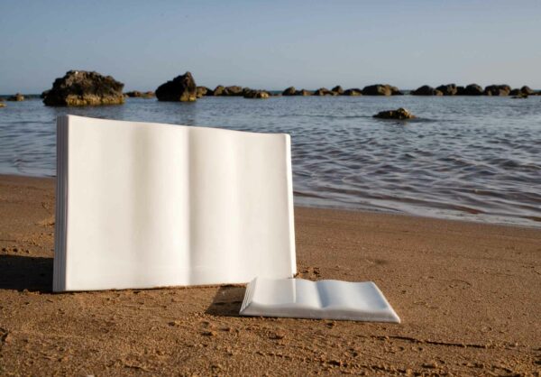 placche per foto ceramica libro